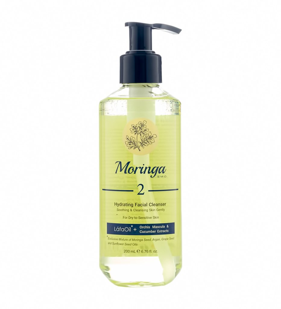 ژل شستشو پوست خشک و حساس مورینگا