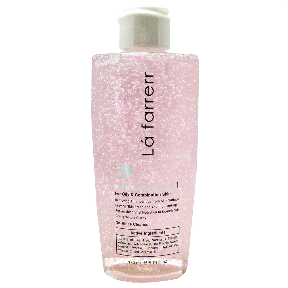 lafarrerr face toner for oily skin تونر مولتی اکتیو لافارر مخصوص پوست چرب