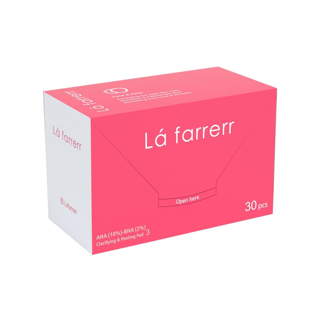 پد پاکسازی کننده و لایه بردار شماره 3 لافارر (AHA(10%)-BHA(2%