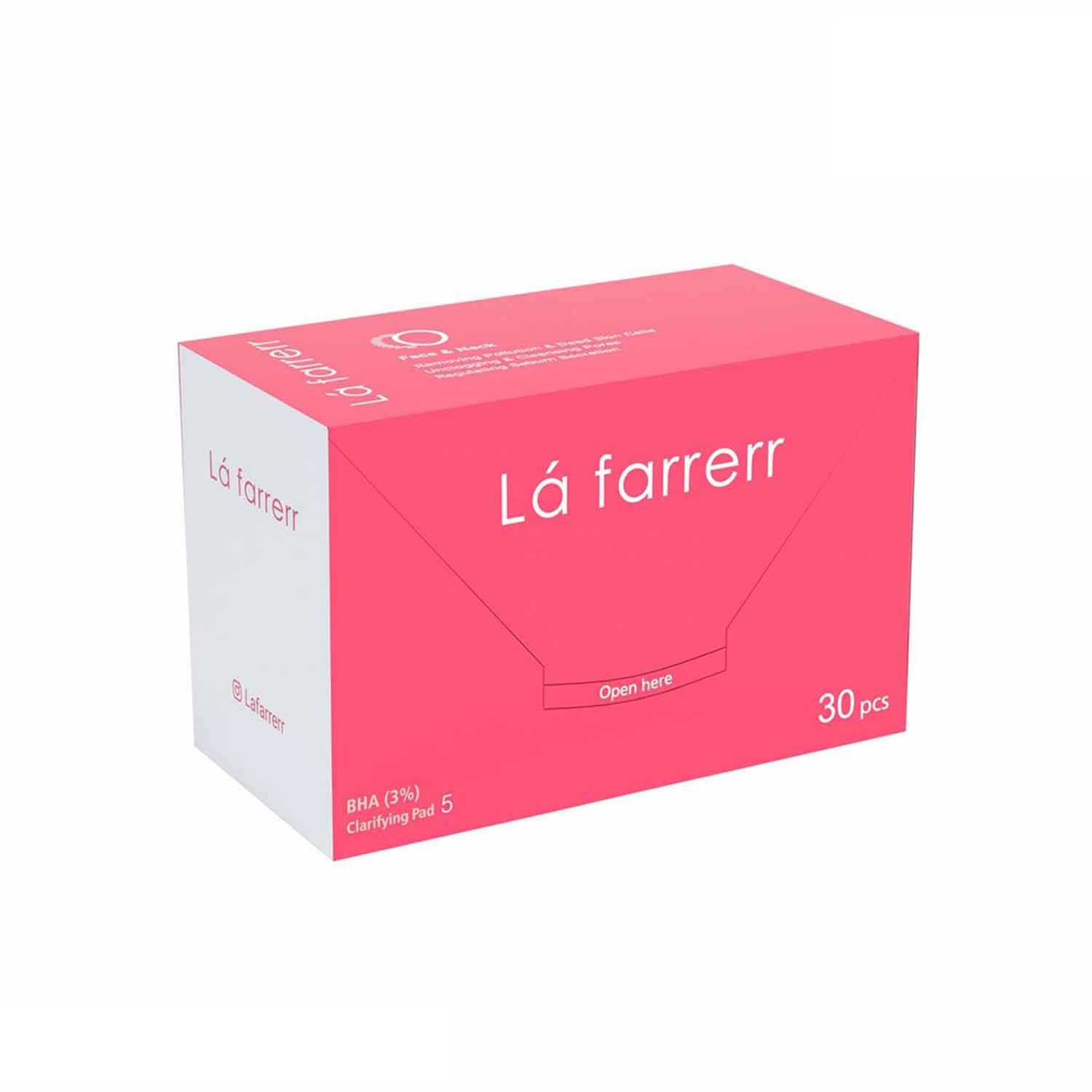 lafarrerr-pad5-01 پد پاکسازی کننده پوست شماره 5 لافارر (BHA(3%