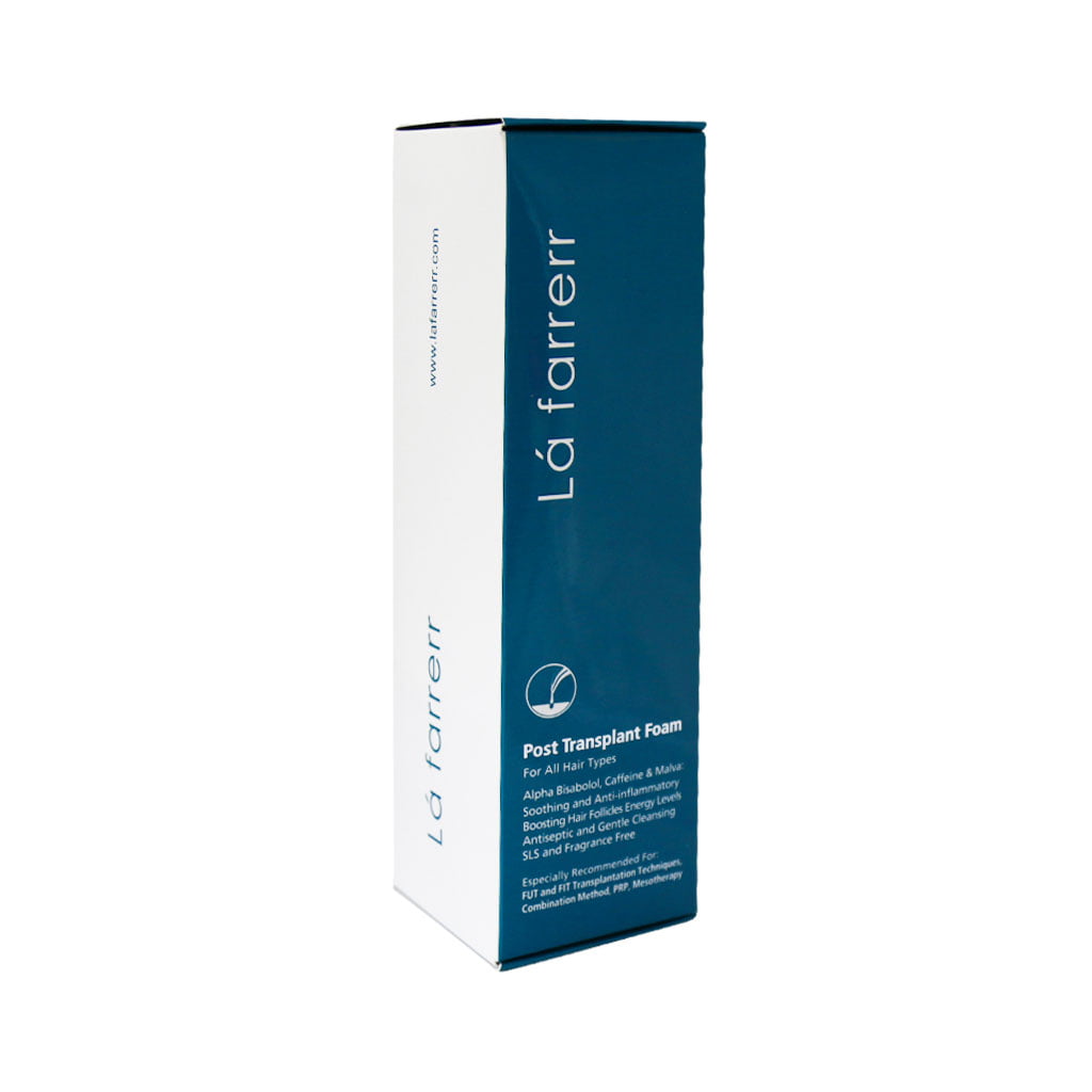 La-Farrerr-Post-Transplant-Foam-For-All-Hair-Types-135-ml. فوم پس از کاشت مو لافارر