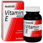 کپسول ویتامین ای 400 هلث اید