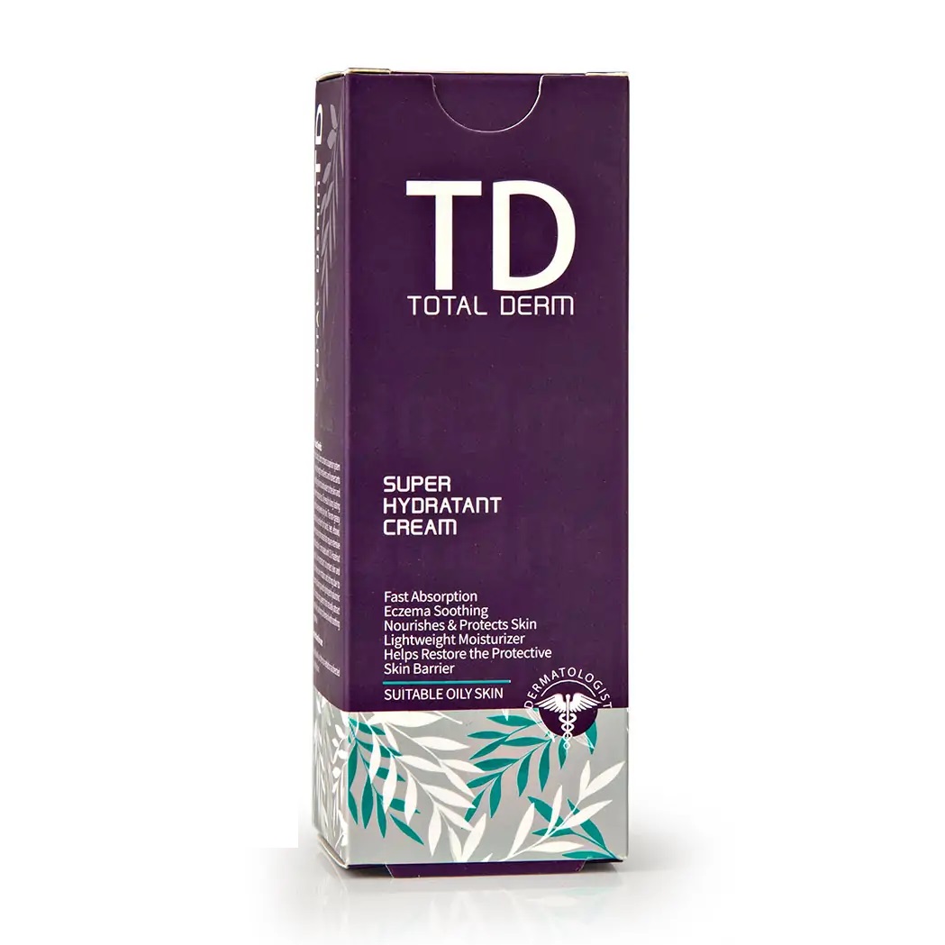 Mer30daru-total-derm-super-hydratant-cream-for-oily-skin کرم سوپر آبرسان توتال درم