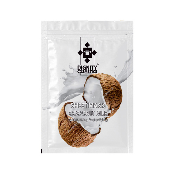 Dignity-sheet-mask-coconut-milk ماسک ورقهای شیر نارگیل دیگنیتی