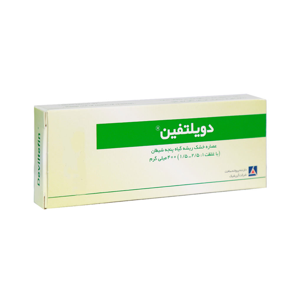 Irenicco-Deviltefin-400-Mg-20-Coated-Tablets قرص دویلتفین 400 میلی گرم آیریانیک