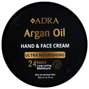کرم دست و صورت روغن آرگان آدرا