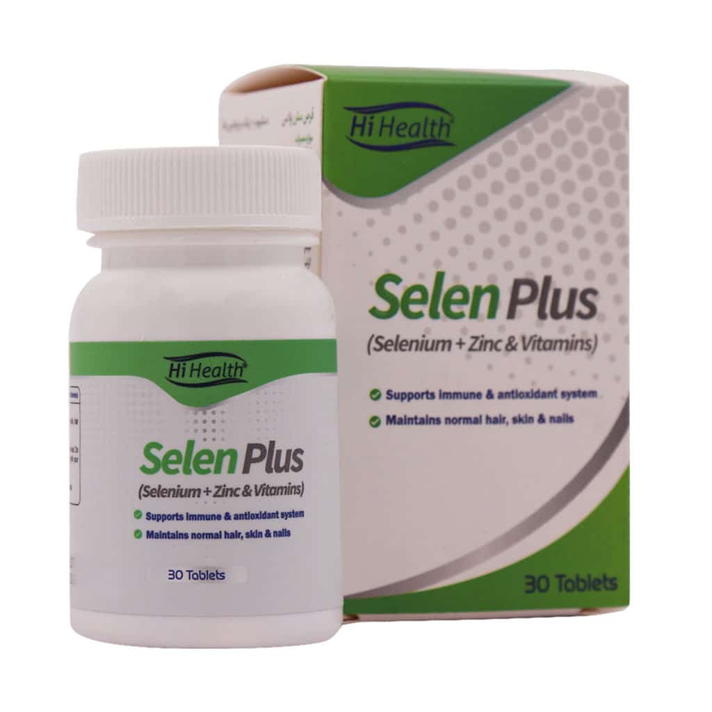 Hi-Health-Selen-Plus-30-Tab قرص سلن پلاس های هلث