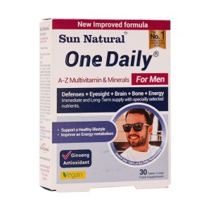 قرص مولتی ویتامین و مینرال وان دیلی آقایان سان نچرال
