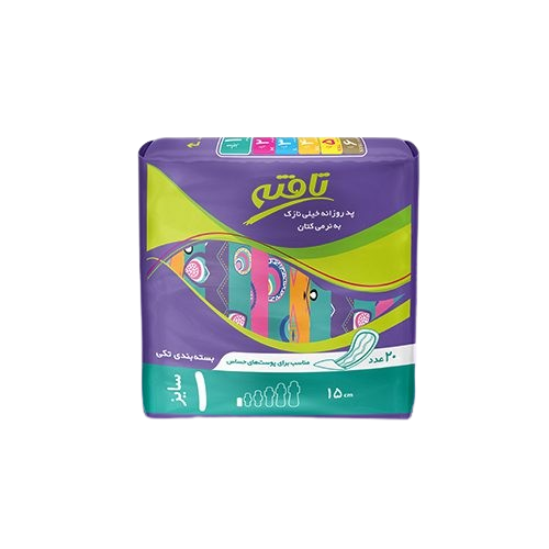 پد روزانه کتانی خیلی نازک تافته