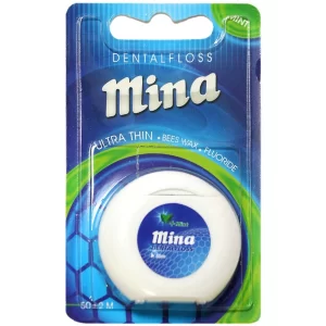 نخ دندان نعنایی فوق نازک مینا