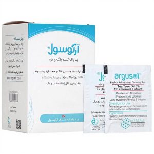 پد پاک کننده پلک و مژه آرگوسول