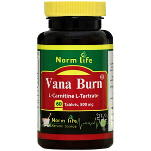 قرص ال کارنیتین وانا برن 500 میلی گرم نورم لایف