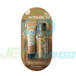 پک مسافرتی شامپو و نرم کننده موی سر شی باتر و روغن آرگان ویت یو