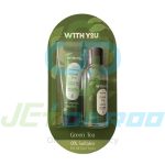 پک مسافرتی شامپو و نرم کننده موی سر چای سبز و هیالورونیک اسید ویت یو