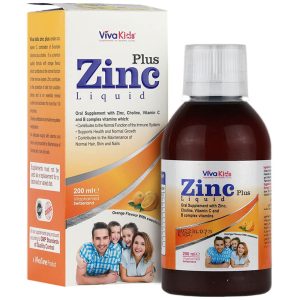 شربت زینک پلاس ویوا کیدز
