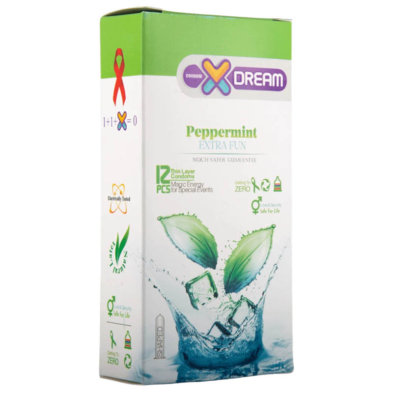 کاندوم خنک کننده (Peppermint) ایکس دریم