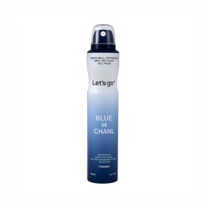 اسپری بدن مردانه بلو چنل (Blue De Chanl) لتس گو