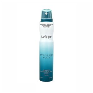 اسپری بدن مردانه بلوگاری (Bvlgarri Aqua) لتس‌ گو