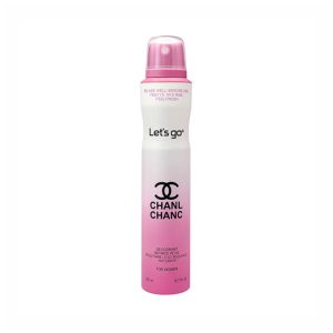 اسپری بدن زنانه چنل چنس (Chanl Chanc) لتس گو