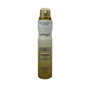 اسپری بدن زنانه کوکو مادمازل شنل (Coco Mademoiselle Chanel) لتس گو