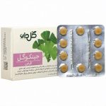 قرص جینکوگل گل دارو