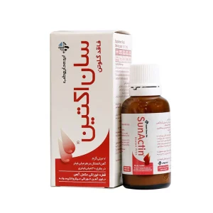 قطره آهن سان اکتین بدون گلوتن